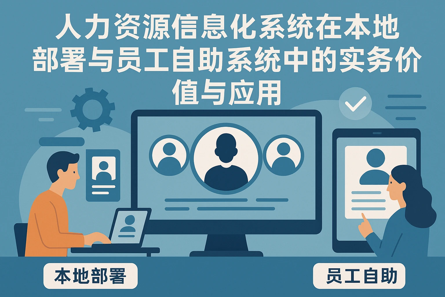 人力资源信息化系统在本地部署与员工自助系统中的实务价值与应用