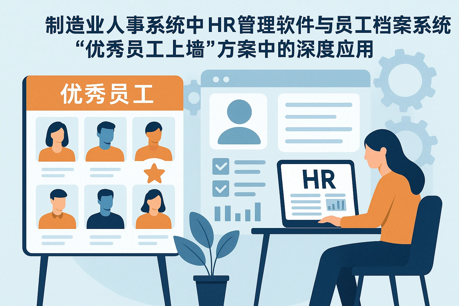 制造业人事系统中HR管理软件与员工档案系统在“优秀员工上墙”方案中的深度应用