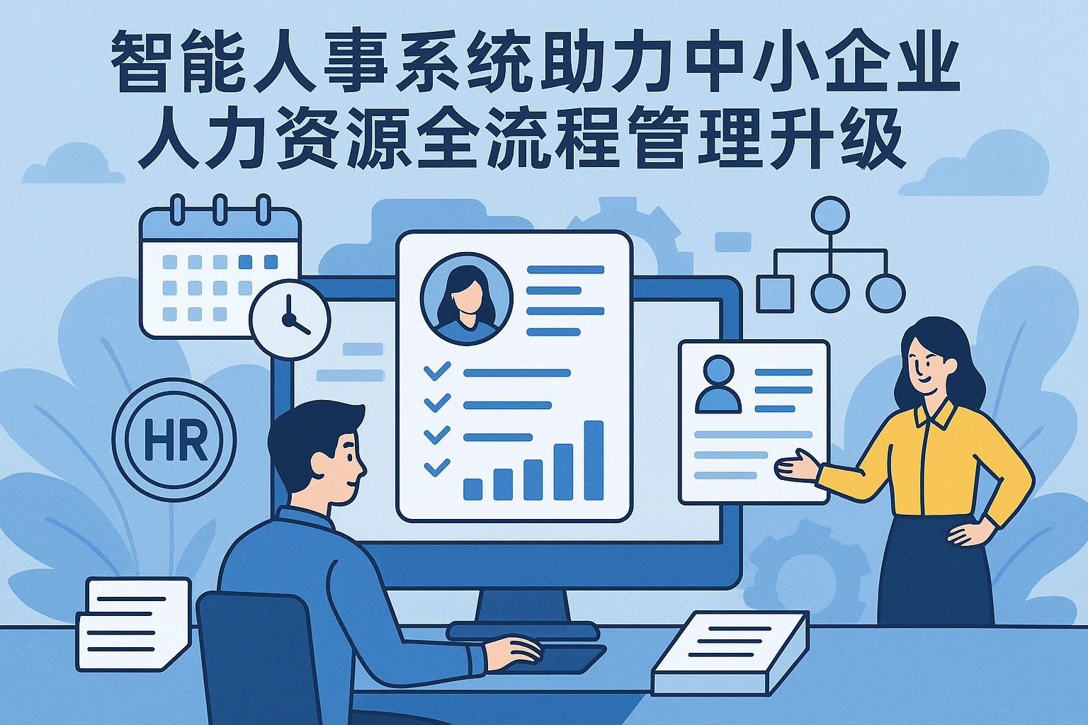 智能人事系统助力中小企业人力资源全流程管理升级