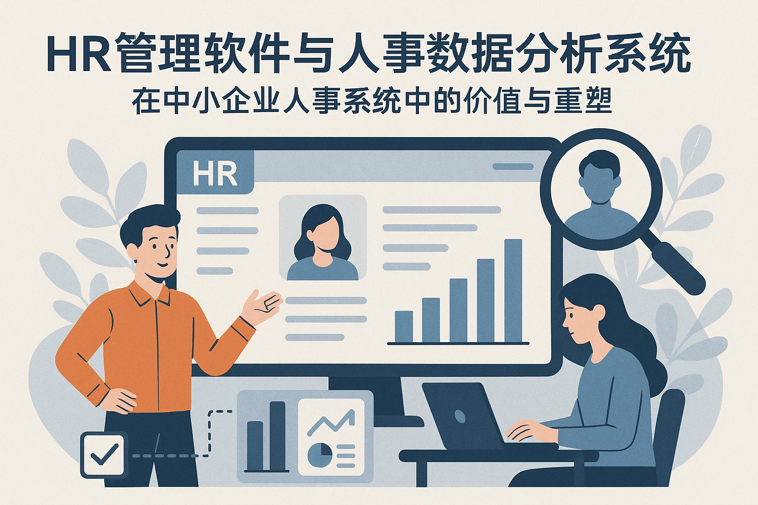 HR管理软件与人事数据分析系统在中小企业人事系统中的价值与重塑