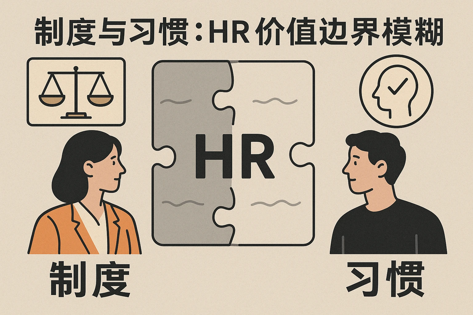 体制与习惯:HR价值边界模糊