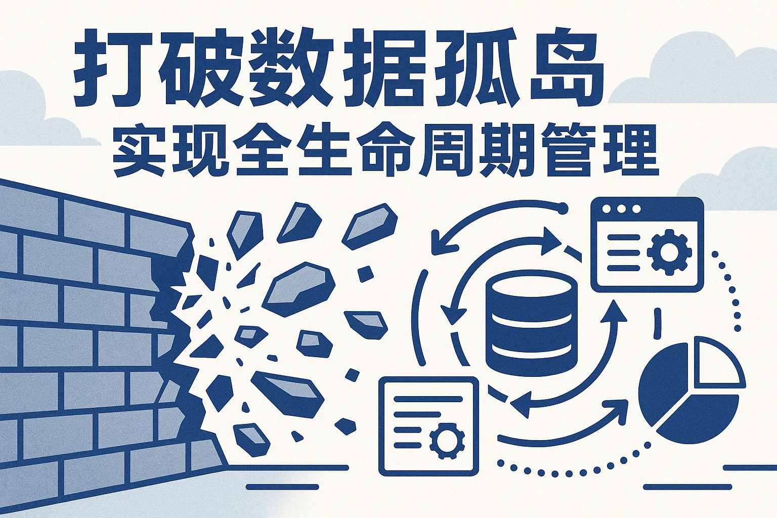 打破数据孤岛，实现全生命周期管理