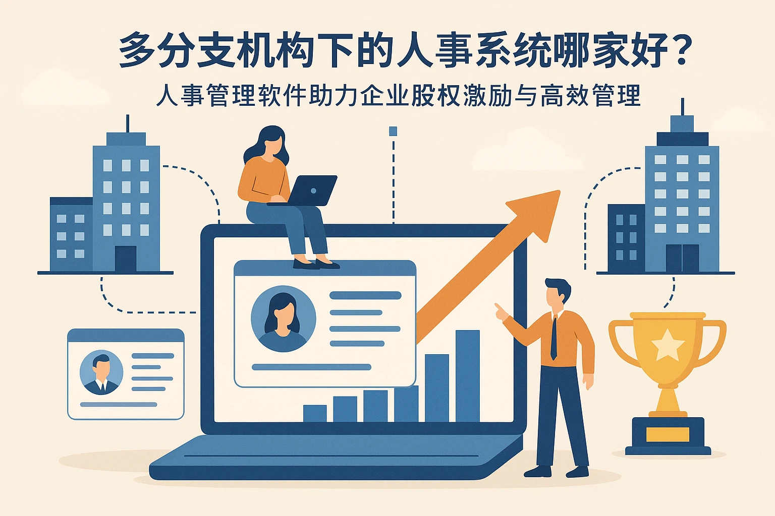 多分支机构下的人事系统哪家好？人事管理软件助力企业股权激励与高效管理
