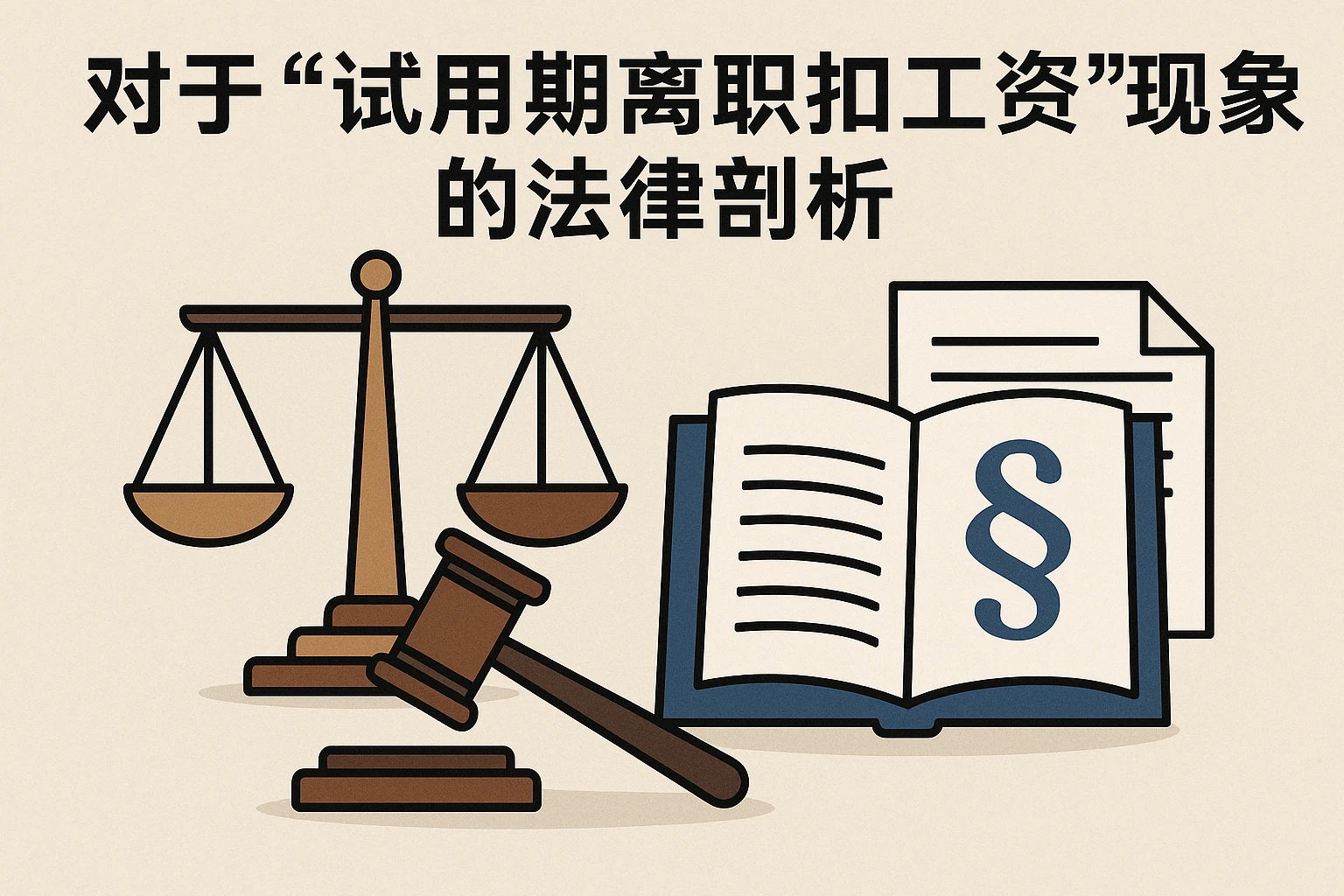 对于“试用期离职扣工资”现象的法律剖析