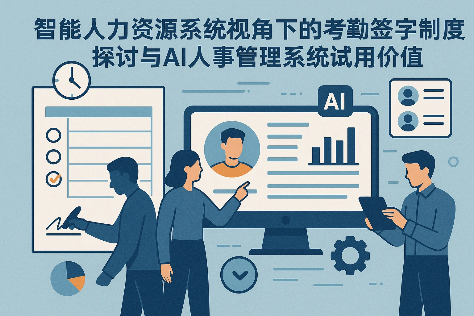 智能人力资源系统视角下的考勤签字制度探讨与AI人事管理系统试用价值