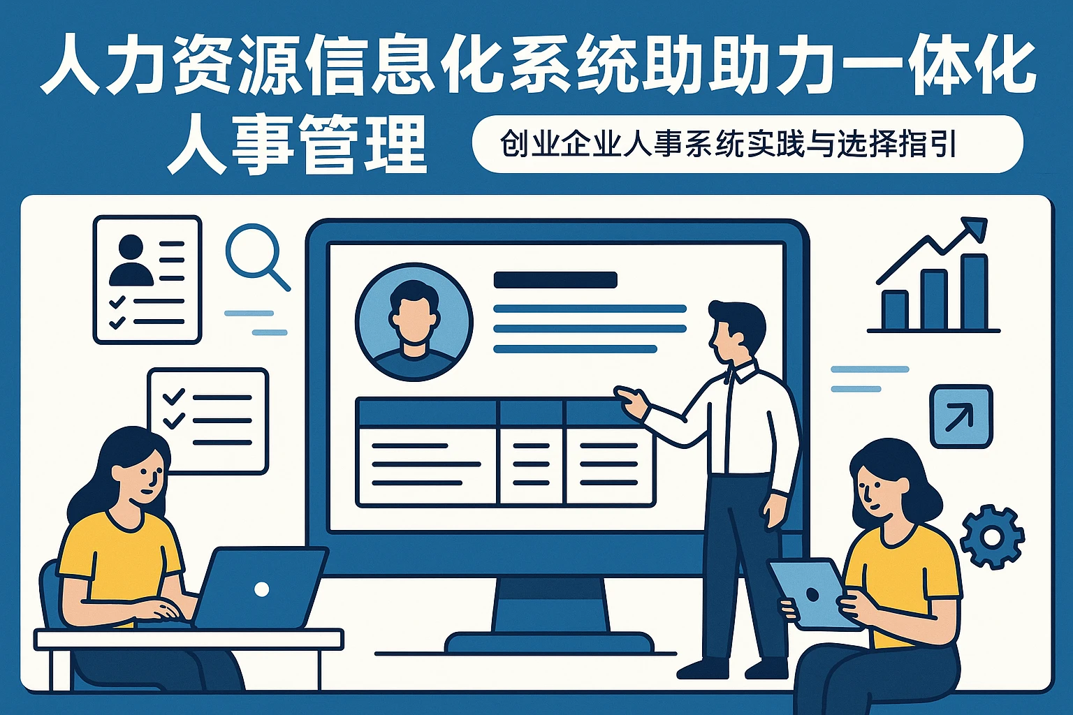 人力资源信息化系统助力一体化人事管理：创业企业人事系统实践与选择指引