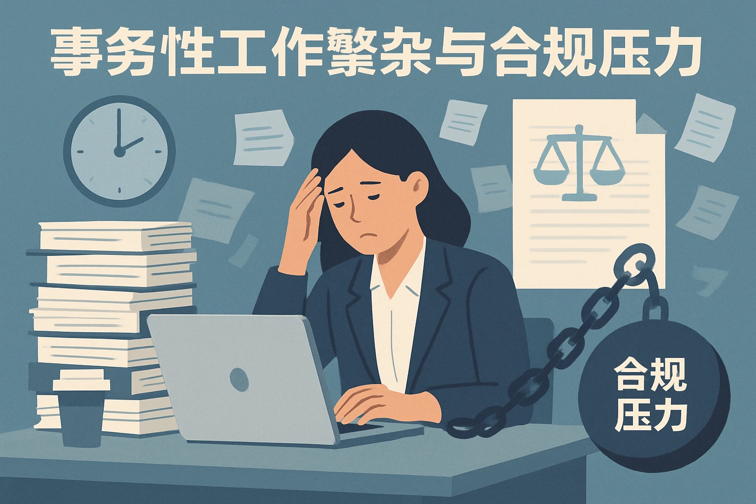 事务性工作繁杂与合规压力