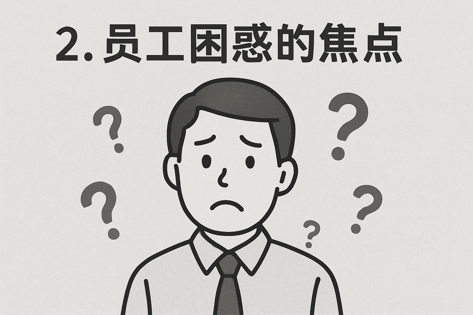 2. 员工困惑的焦点