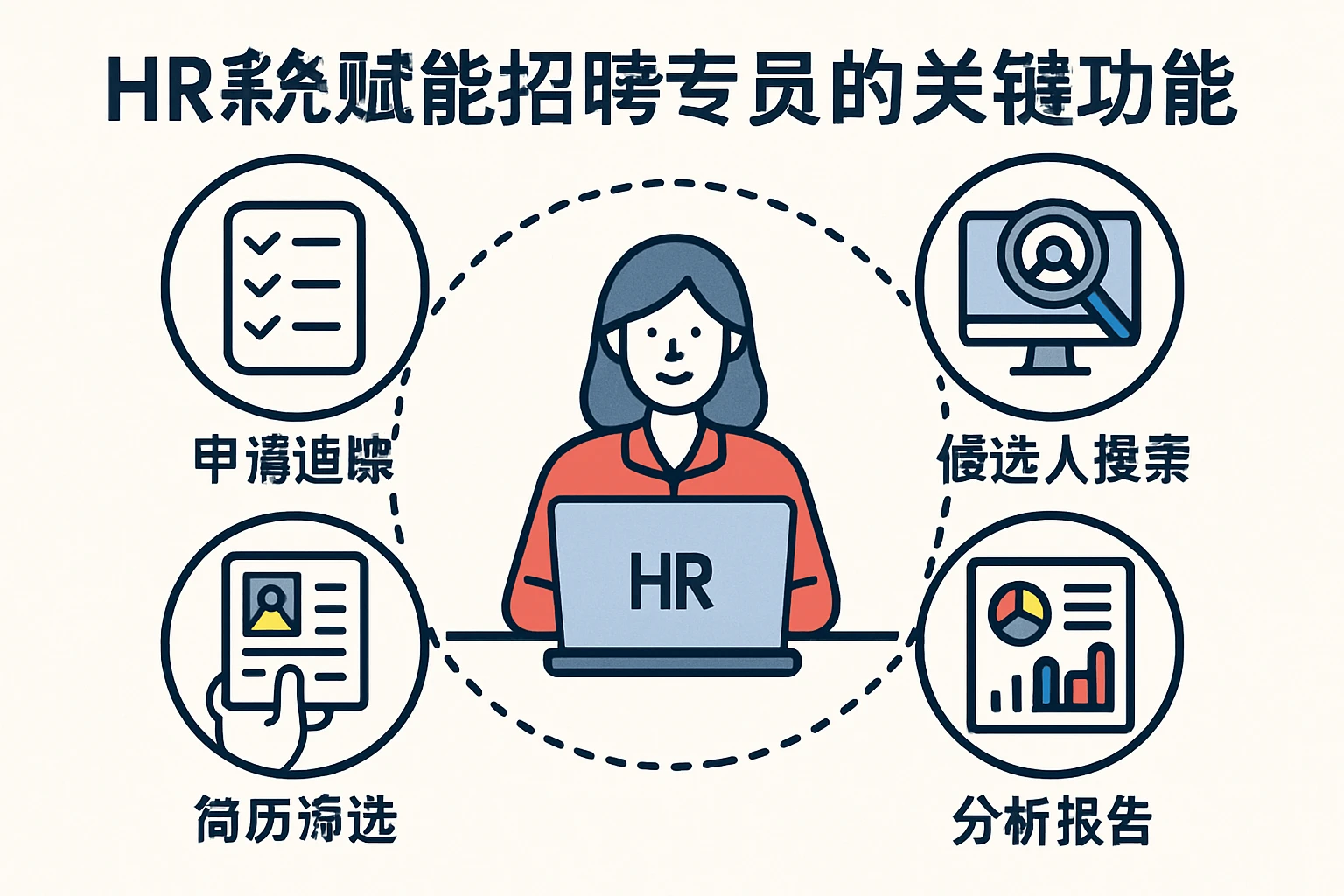 HR系统赋能招聘专员的关键功能