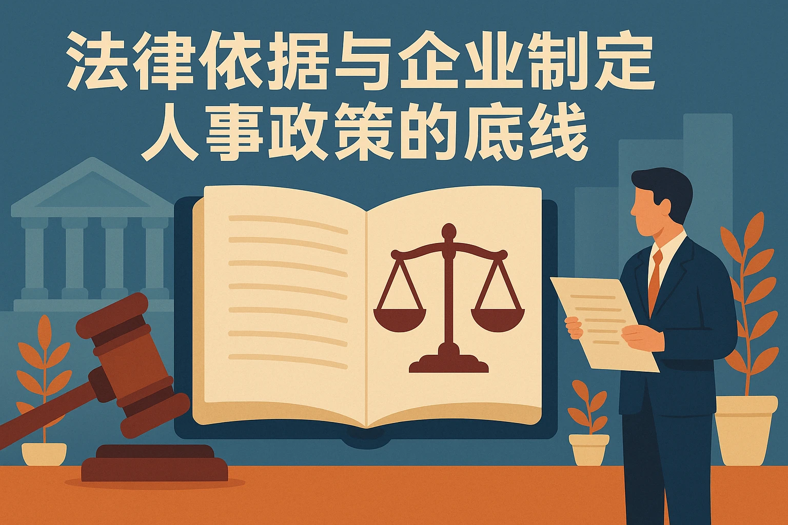 法律依据与企业制定人事政策的底线