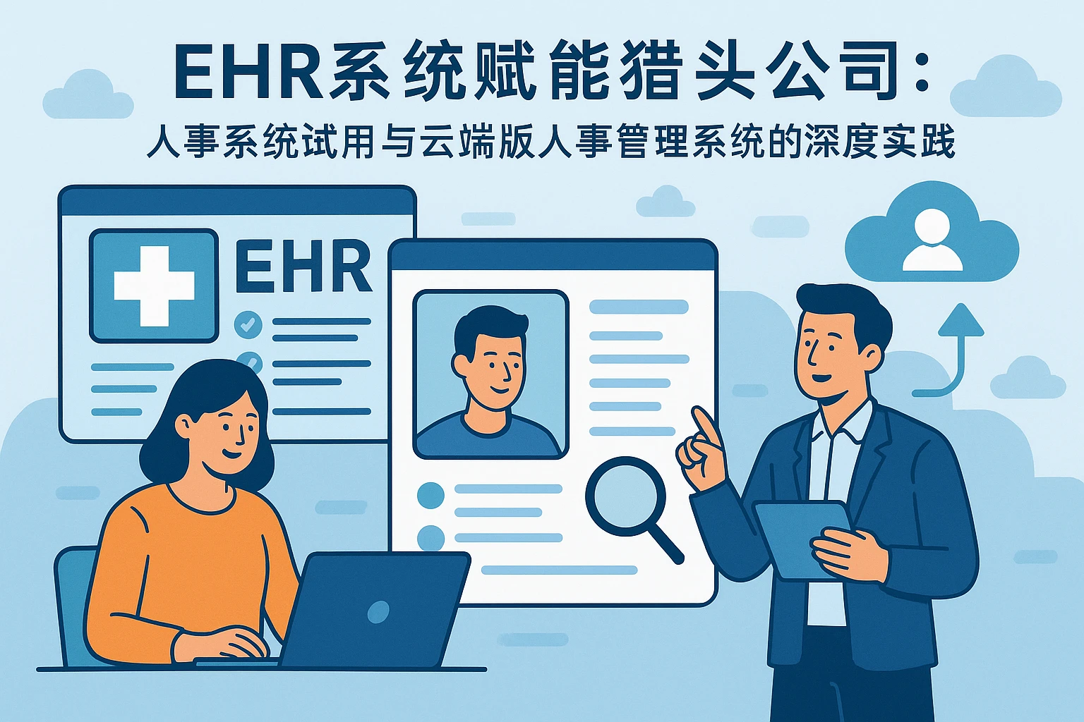 EHR系统赋能猎头公司：人事系统试用与云端版人事管理系统的深度实践