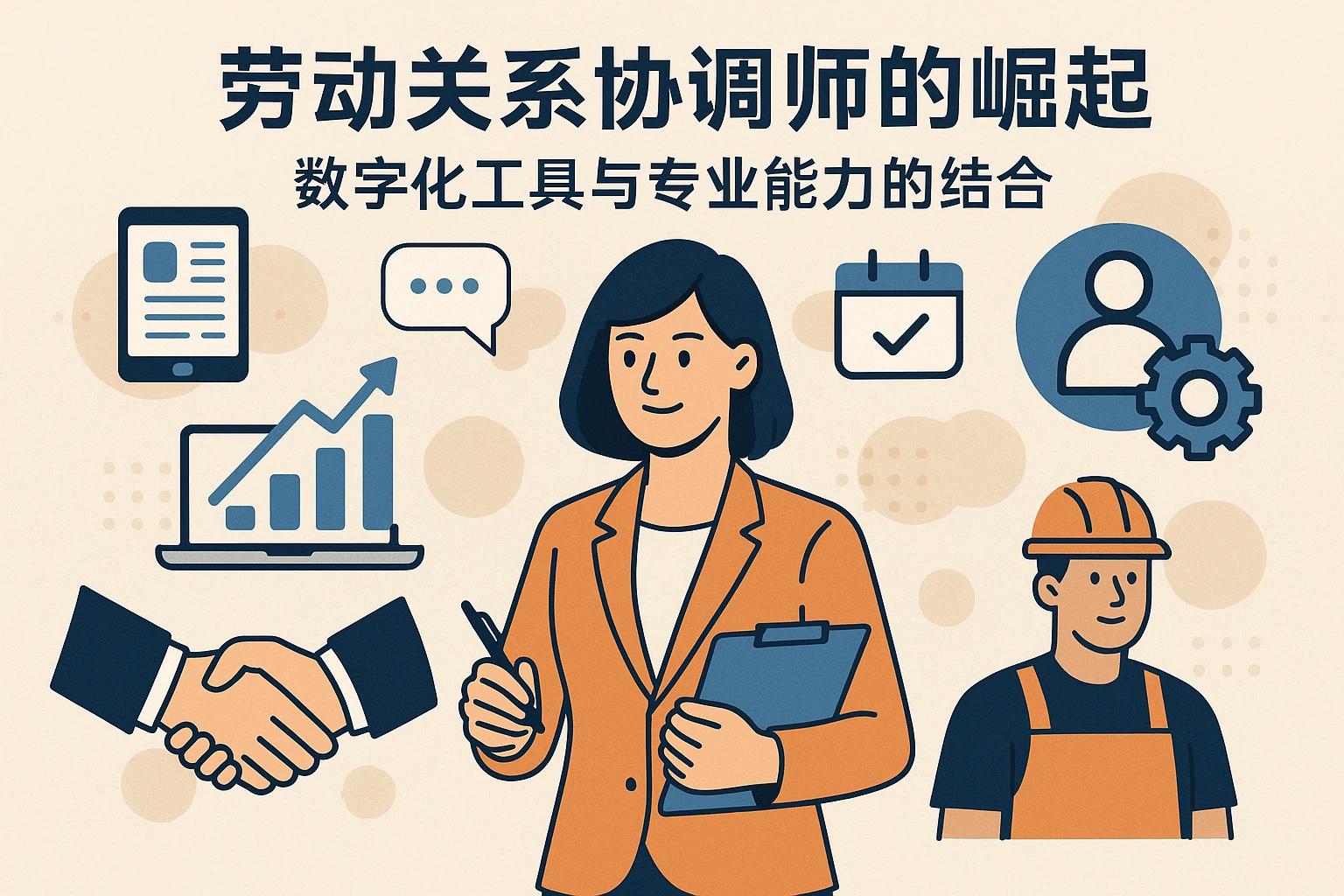 劳动关系协调师的崛起：数字化工具与专业能力的结合