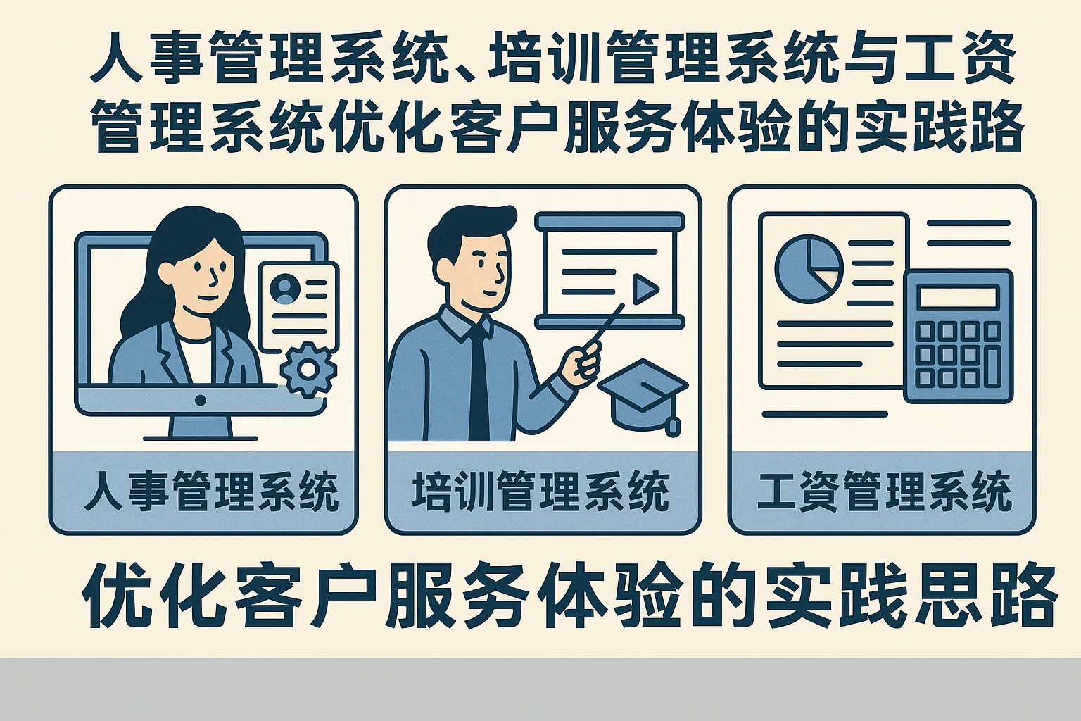 人事管理系统、培训管理系统与工资管理系统优化客户服务体验的实践思路