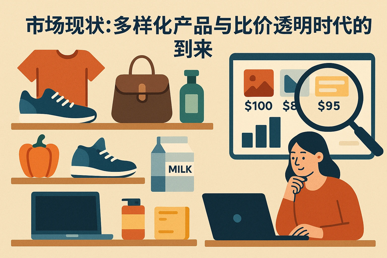 市场现状：多样化产品与比价透明时代的到来