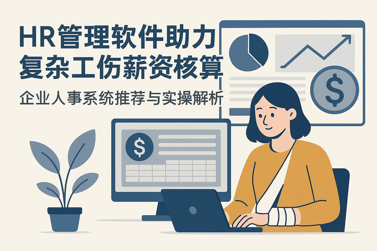 HR管理软件助力复杂工伤薪资核算，企业人事系统推荐与实操解析