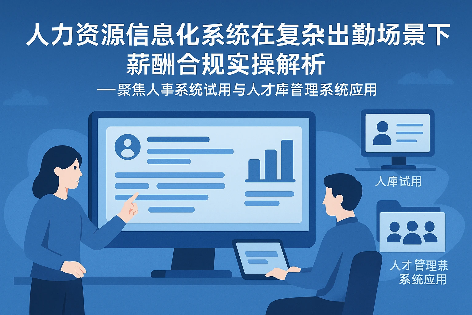人力资源信息化系统在复杂出勤场景下的薪酬合规实操解析——聚焦人事系统试用与人才库管理系统应用