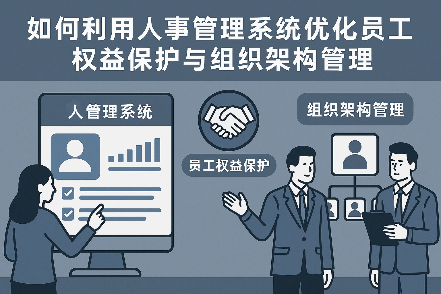如何利用人事管理系统优化员工权益保护与组织架构管理