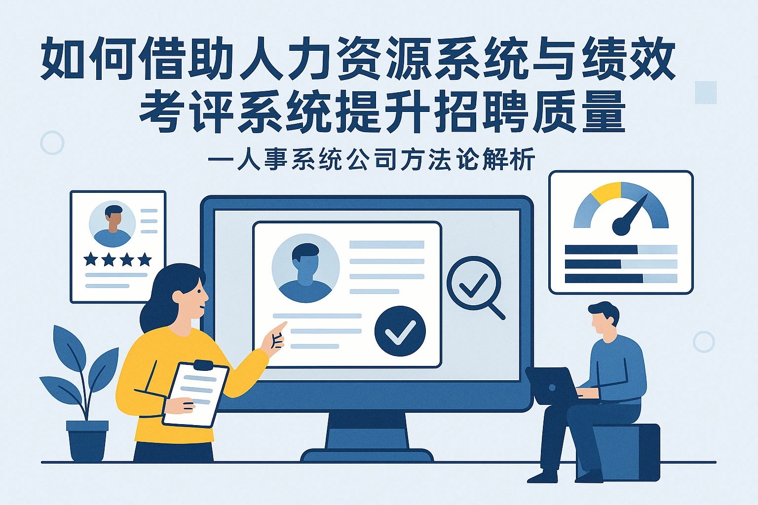 如何借助人力资源系统与绩效考评系统提升招聘质量——人事系统公司方法论解析