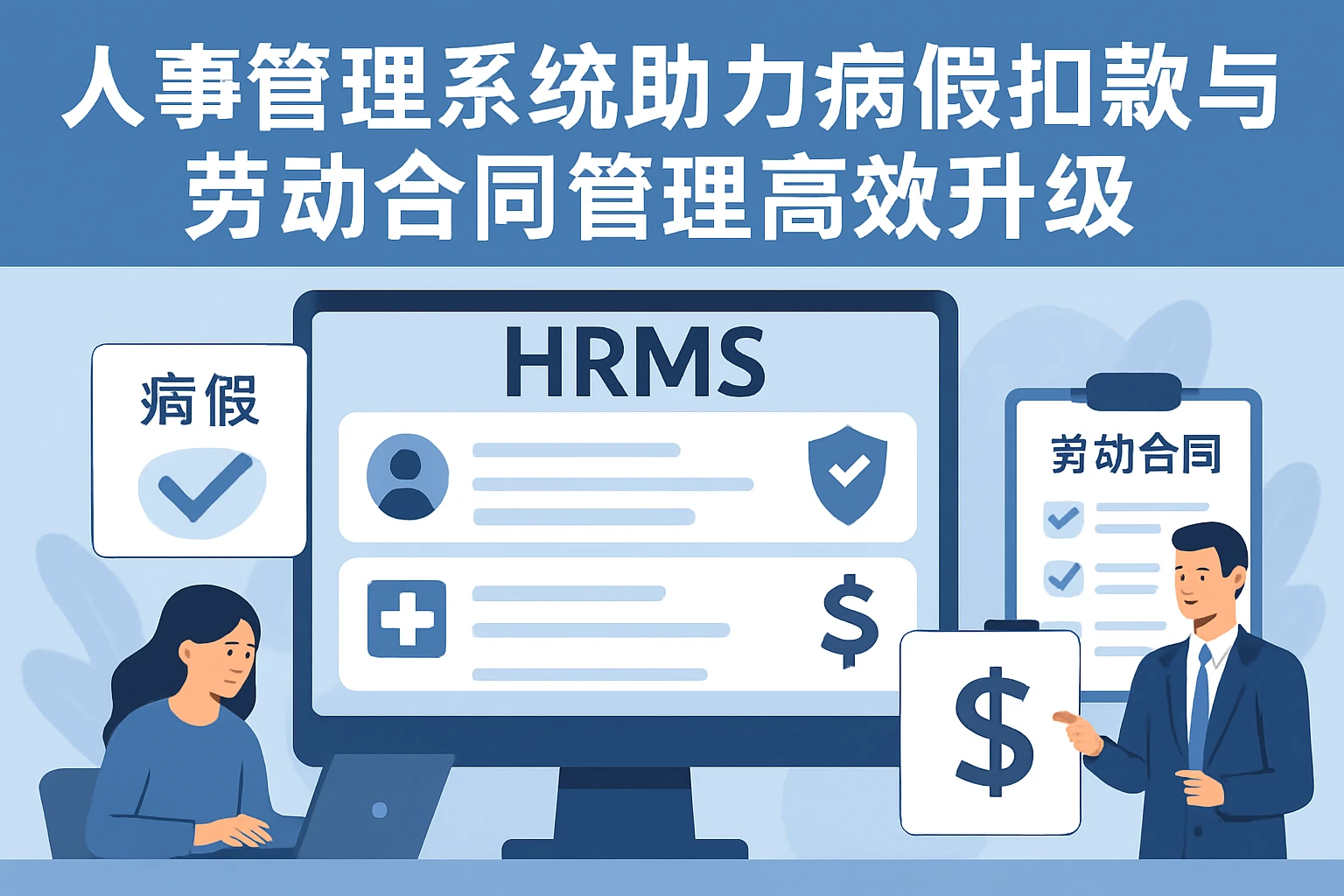 人事管理系统助力病假扣款与劳动合同管理高效升级