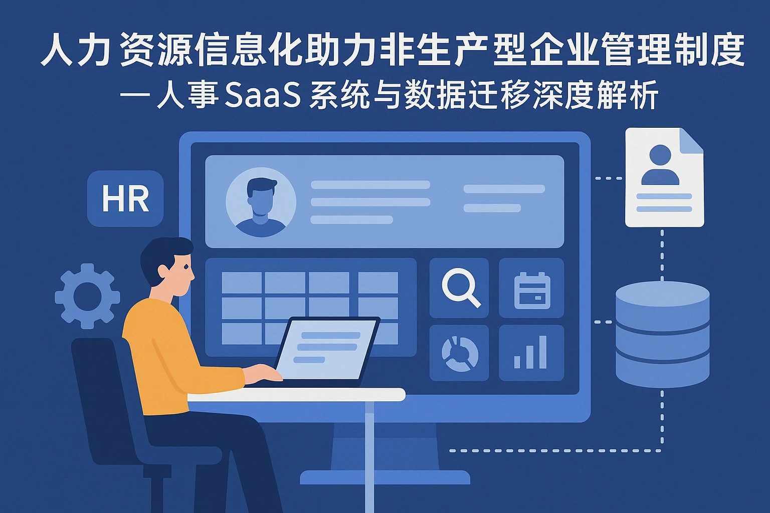人力资源信息化系统助力非生产型企业管理制度落地——人事SaaS系统与数据迁移深度解析