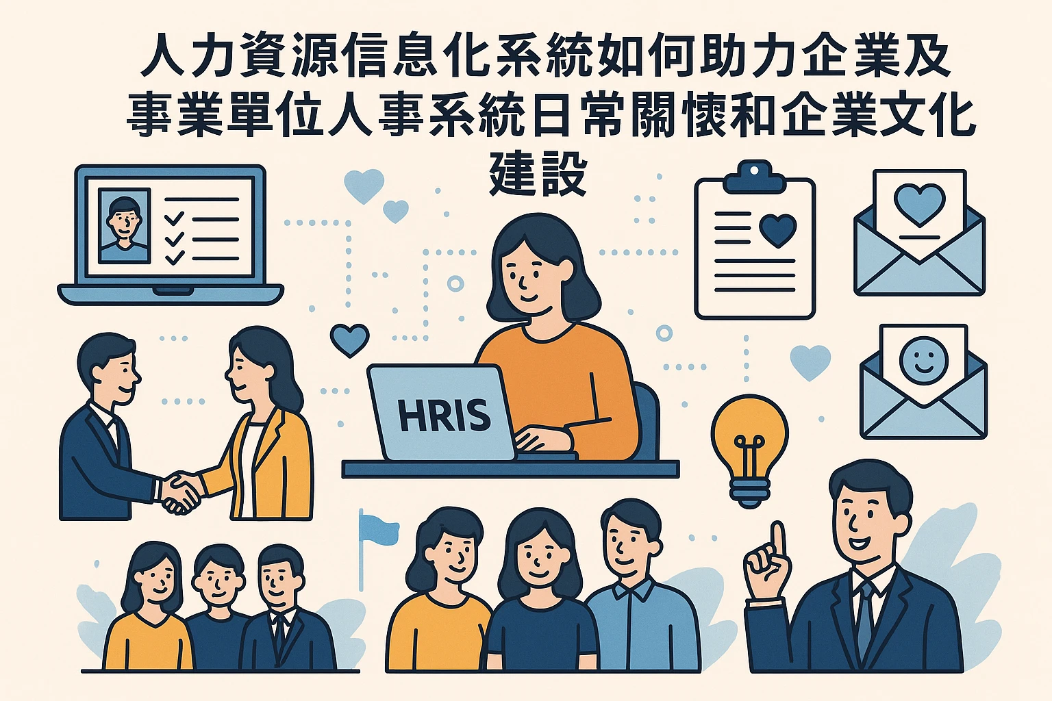 人力资源信息化系统如何助力企业及事业单位人事系统日常关怀和企业文化建设