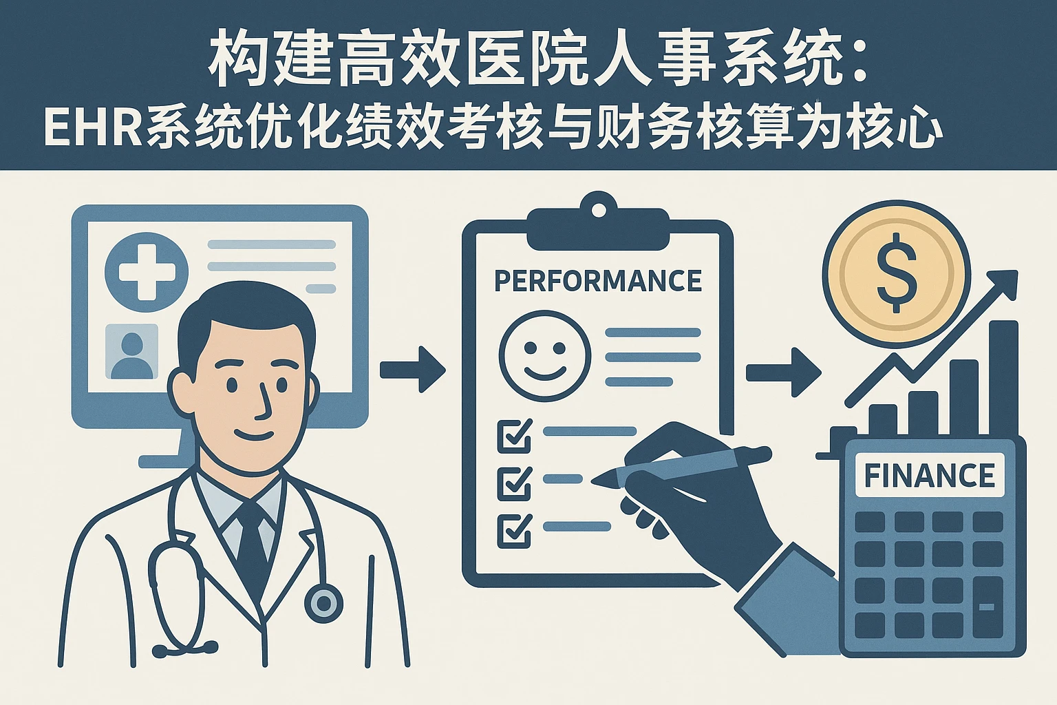 构建高效医院人事系统:以EHR系统优化绩效考核与财务核算为核心