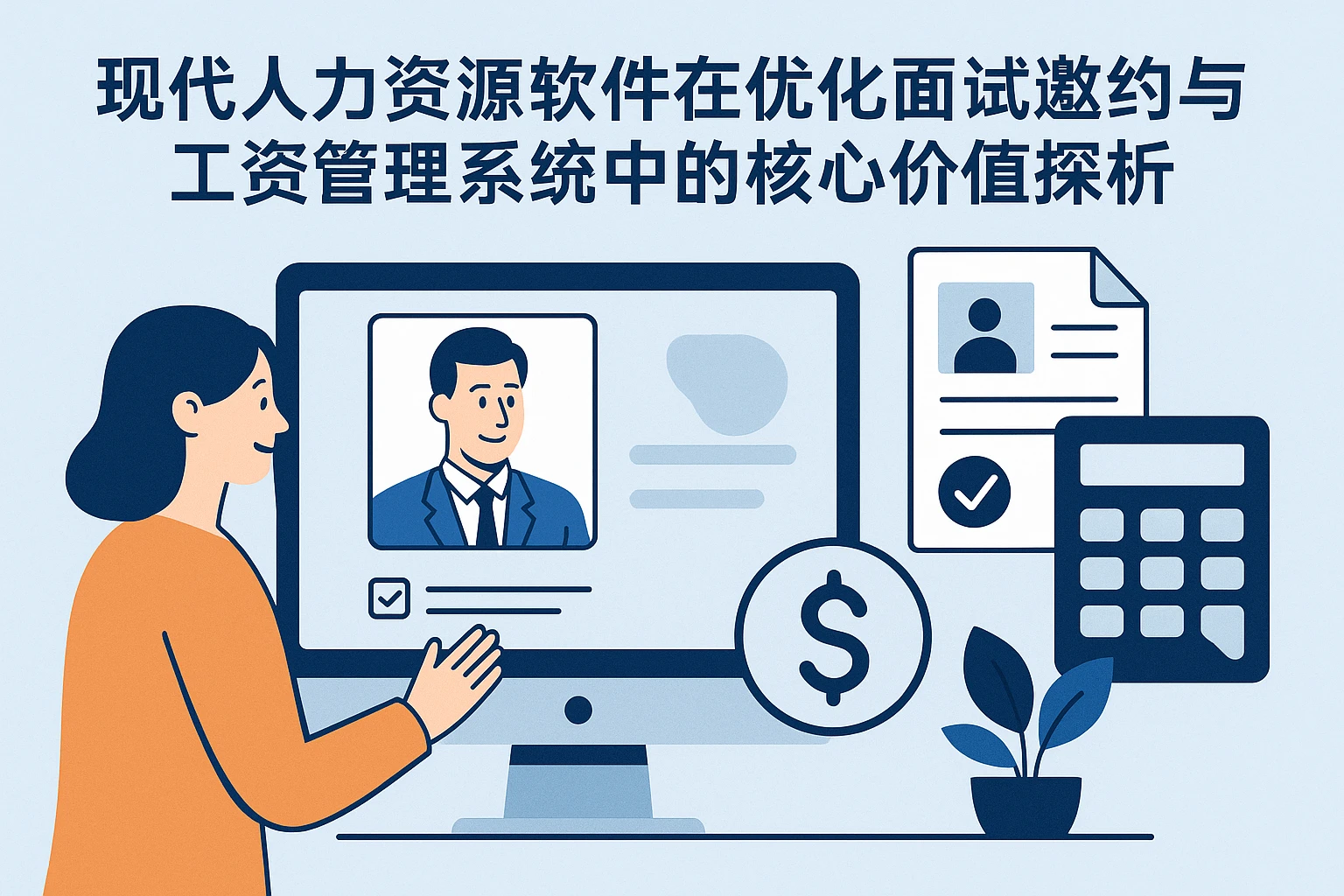 现代人力资源软件在优化面试邀约与工资管理系统中的核心价值探析