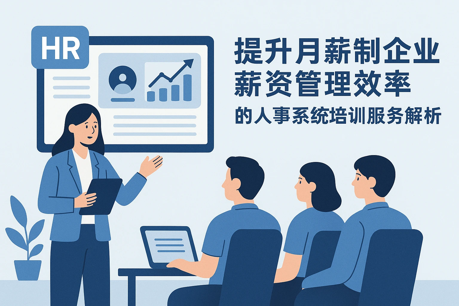 HR管理软件与人事系统案例——提升月薪制企业薪资管理效率的人事系统培训服务解析