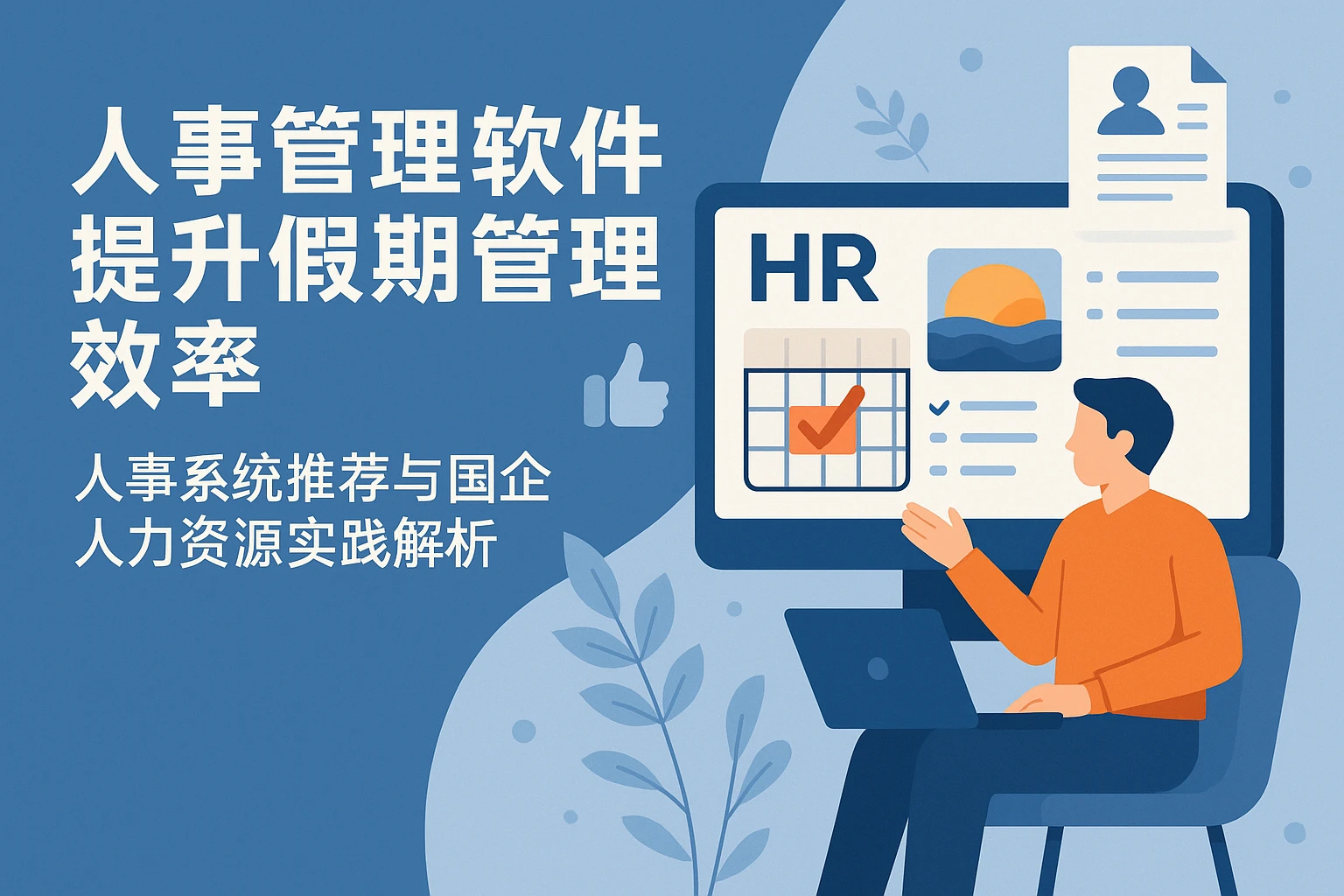 人事管理软件提升假期管理效率——人事系统推荐与国企人力资源实践解析