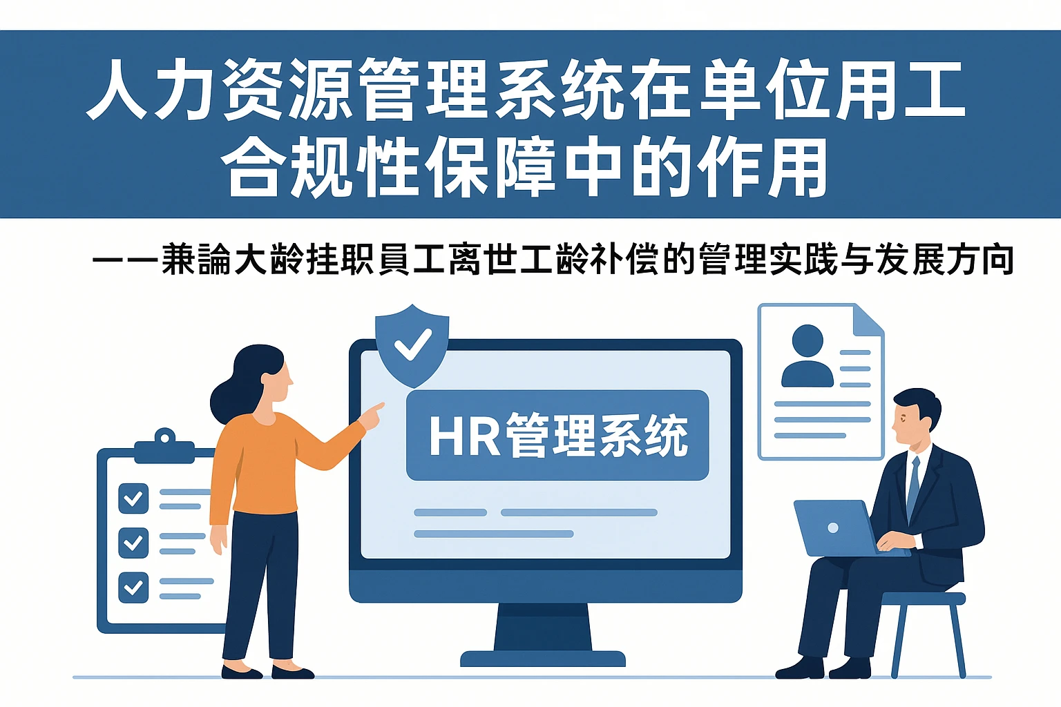 人力资源管理系统在单位用工合规性保障中的作用——兼论大龄挂职员工离世工龄补偿的管理实践与发展方向