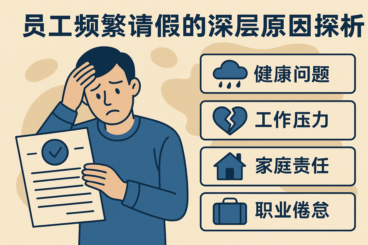 员工频繁请假的深层原因探析