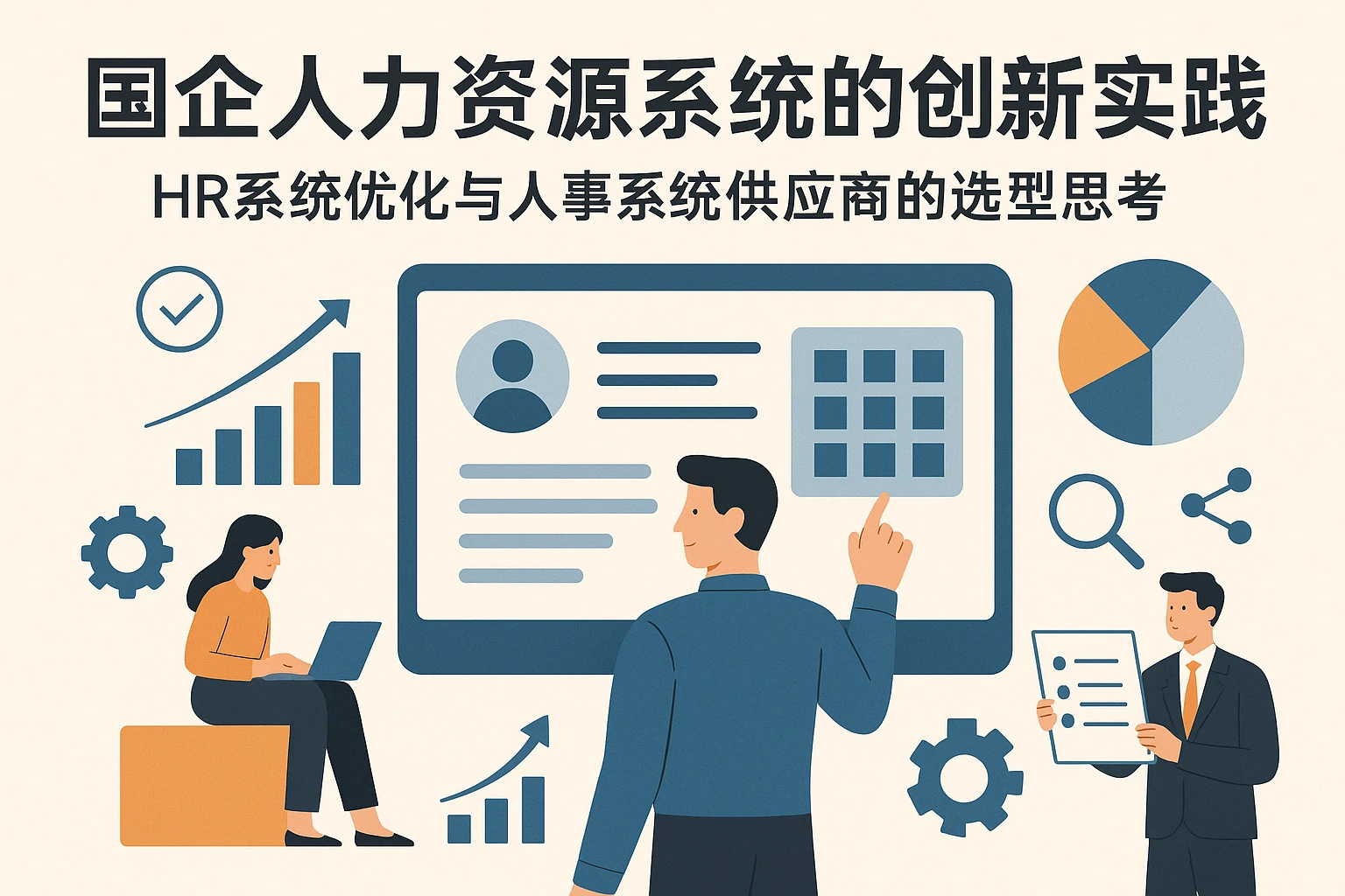 国企人力资源系统的创新实践：HR系统优化与人事系统供应商的选型思考