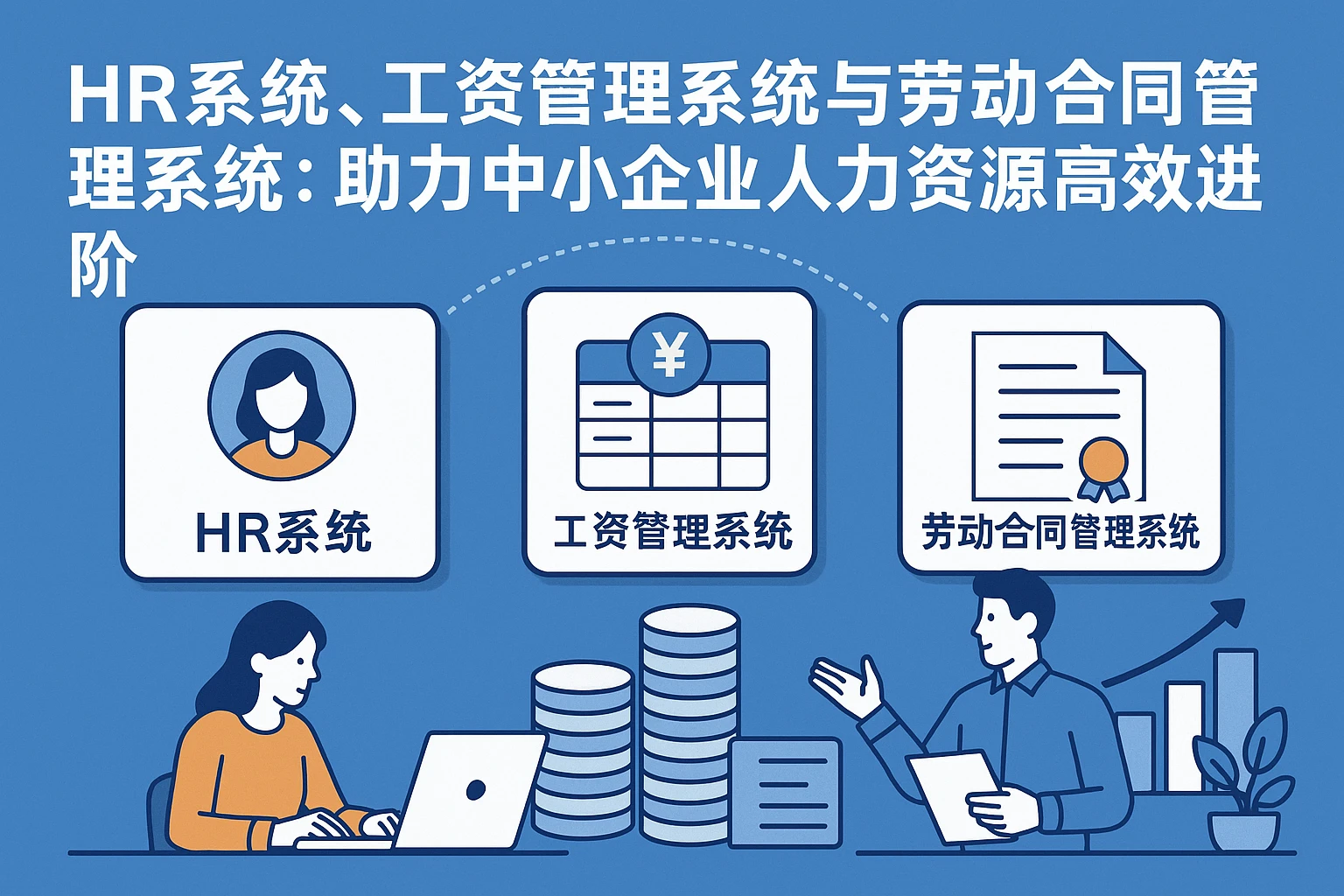 HR系统、工资管理系统与劳动合同管理系统：助力中小企业人力资源高效进阶