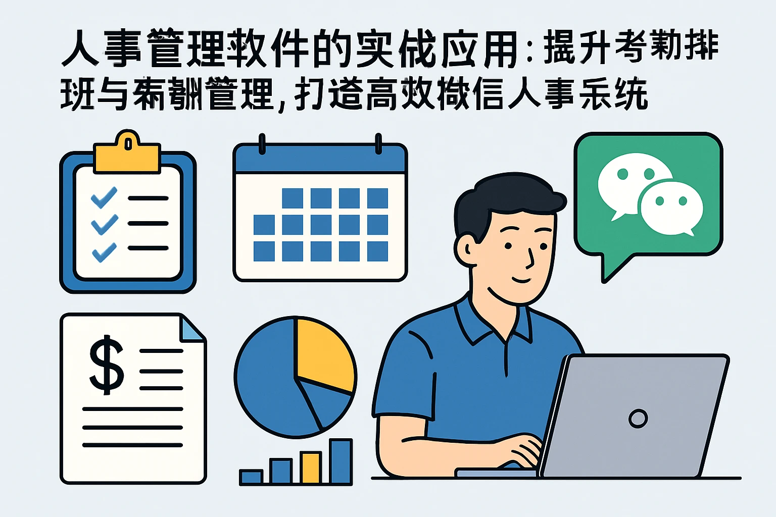 人事管理软件的实战应用：提升考勤排班与薪酬管理，打造高效微信人事系统