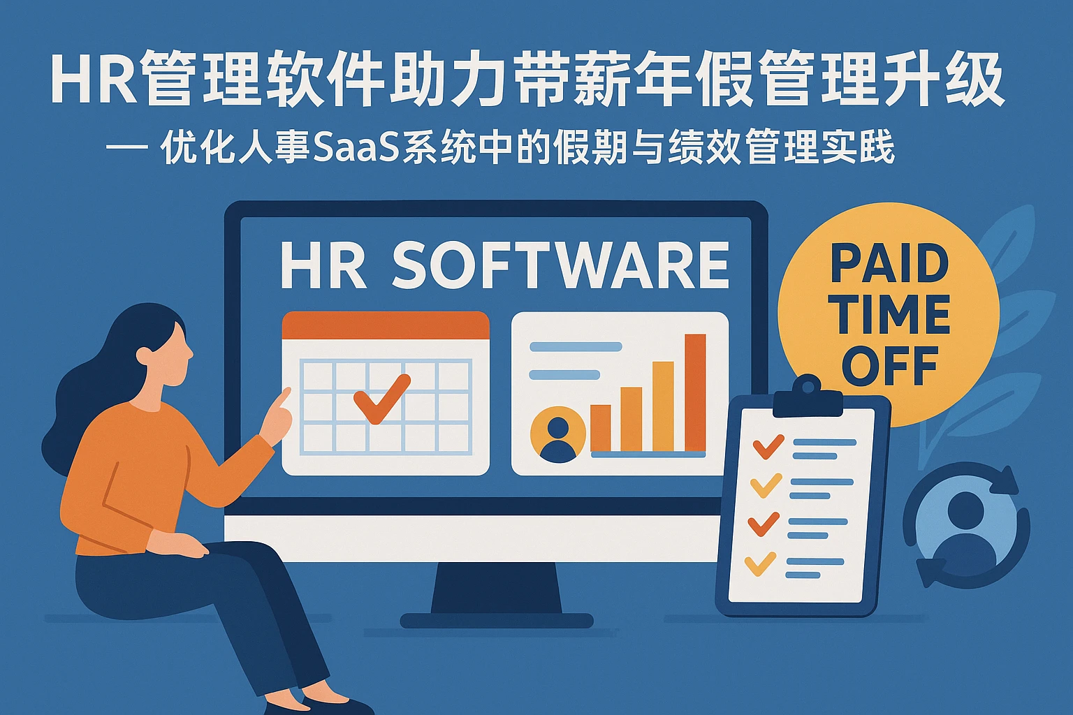 HR管理软件助力带薪年假管理升级 —— 优化人事SaaS系统中的假期与绩效管理实践