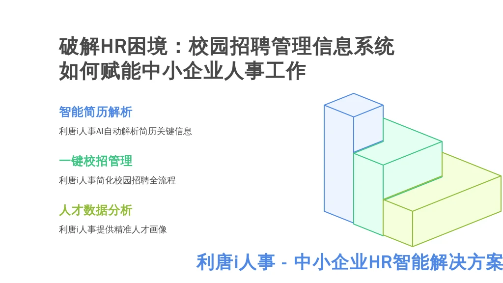 破解HR困境：校园招聘管理信息系统如何赋能中小企业人事工作