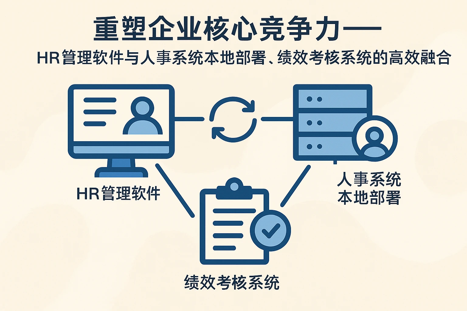 重塑企业核心竞争力——HR管理软件与人事系统本地部署、绩效考核系统的高效融合