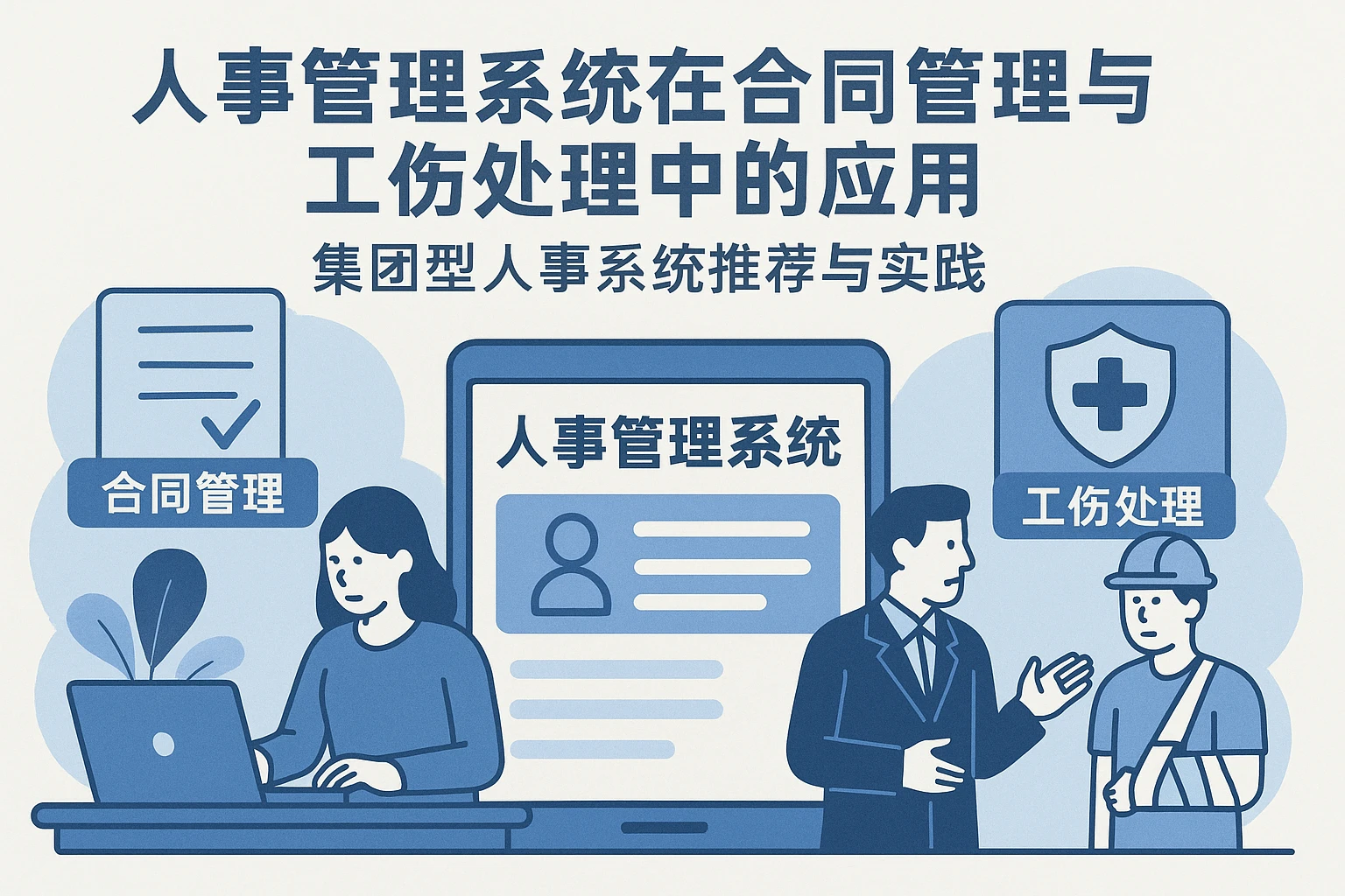 人事管理系统在合同管理与工伤处理中的应用 —— 集团型人事系统推荐与实践
