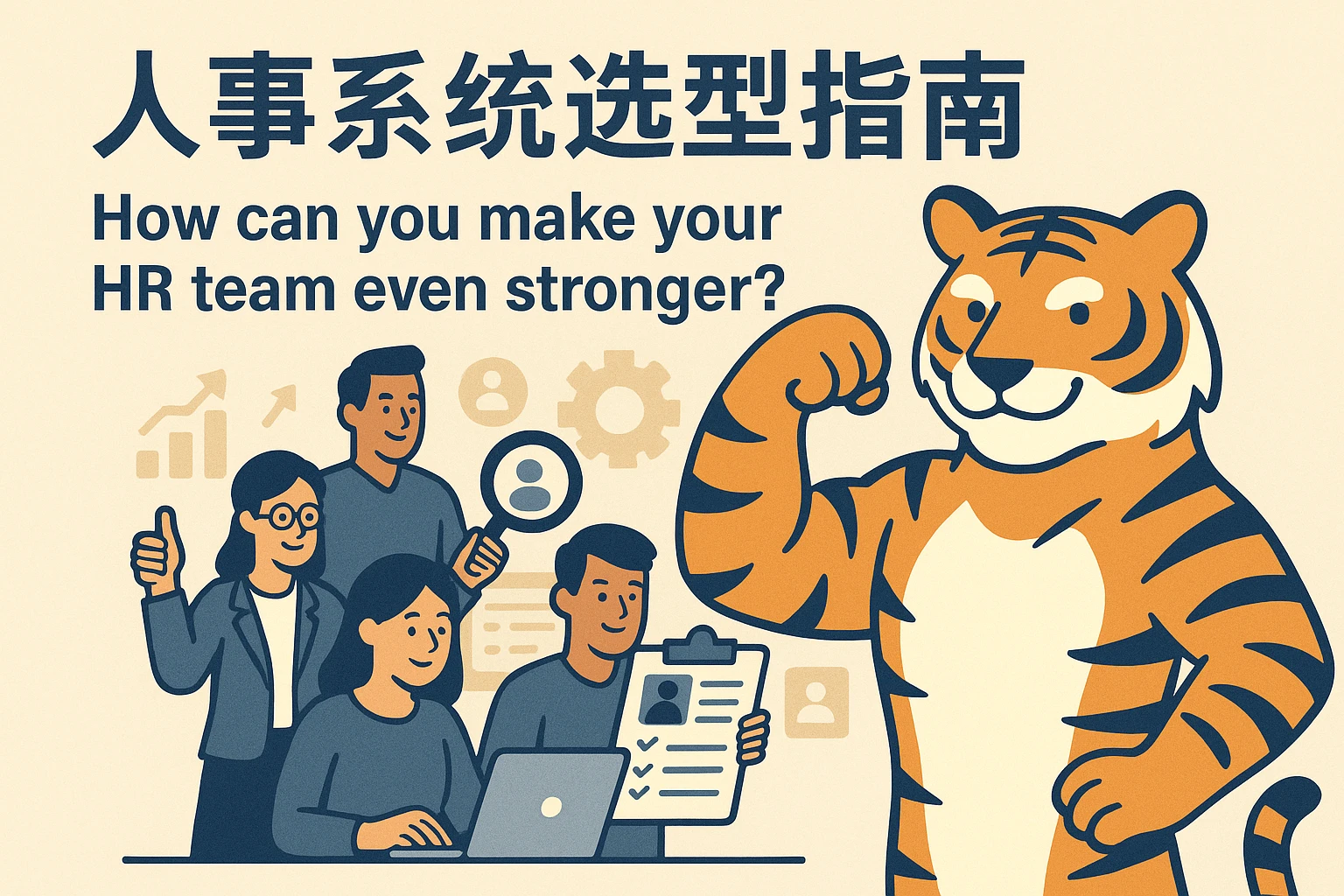 人事系统选型指南：如何让你的HR团队如虎添翼？