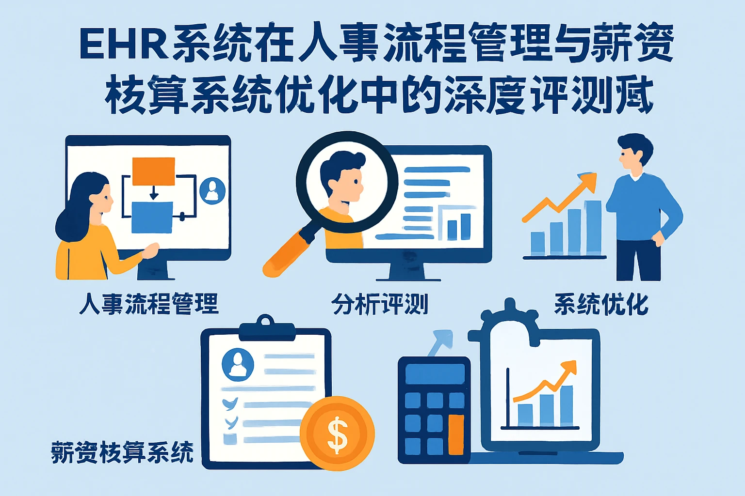 ehr系统在人事流程管理与薪资核算系统优化中的深度评测