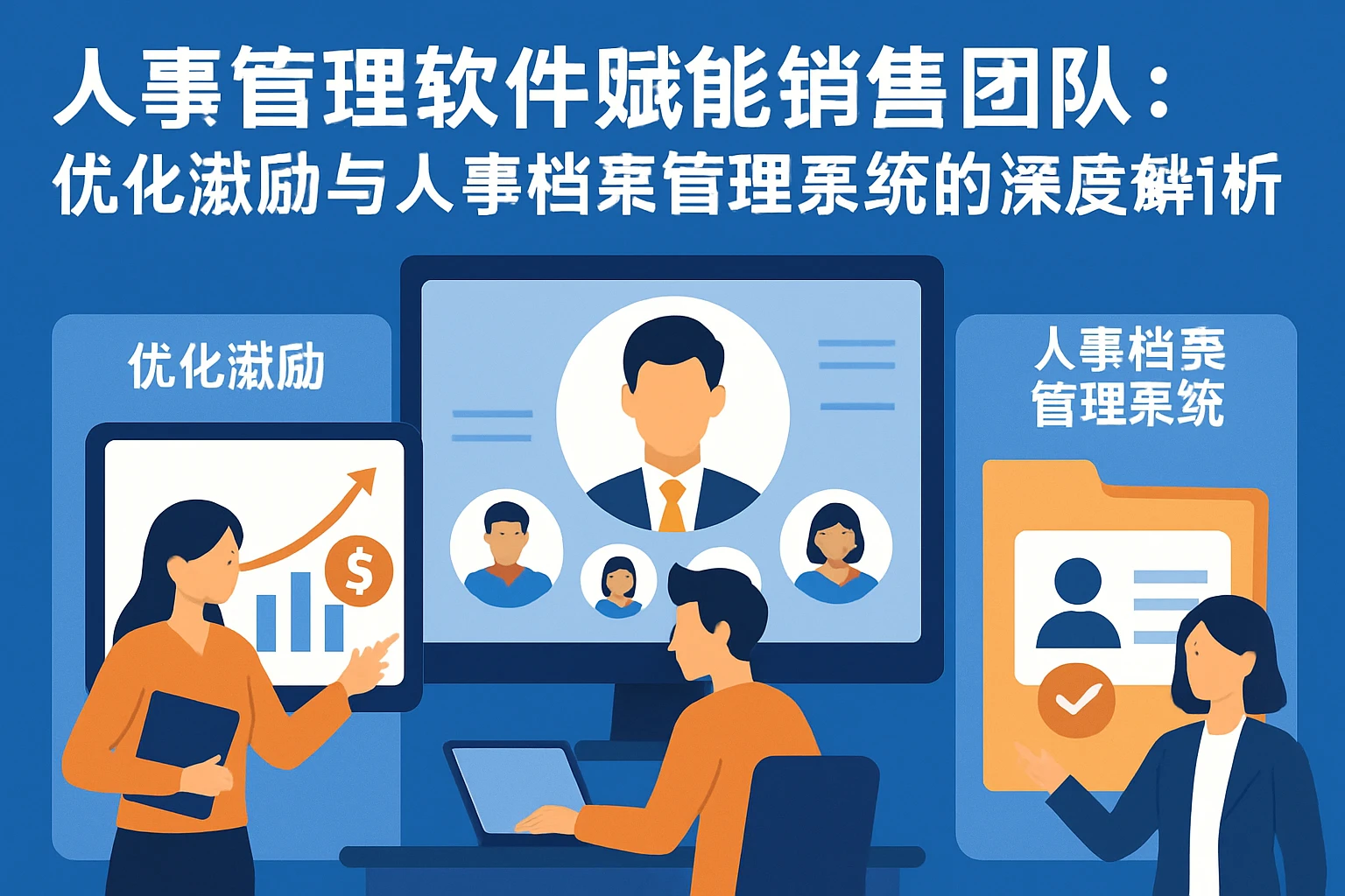 人事管理软件赋能销售团队：优化激励与人事档案管理系统的深度解析