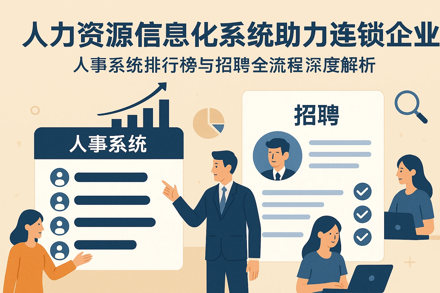 人力资源信息化系统助力连锁企业：人事系统排行榜与招聘全流程深度解析