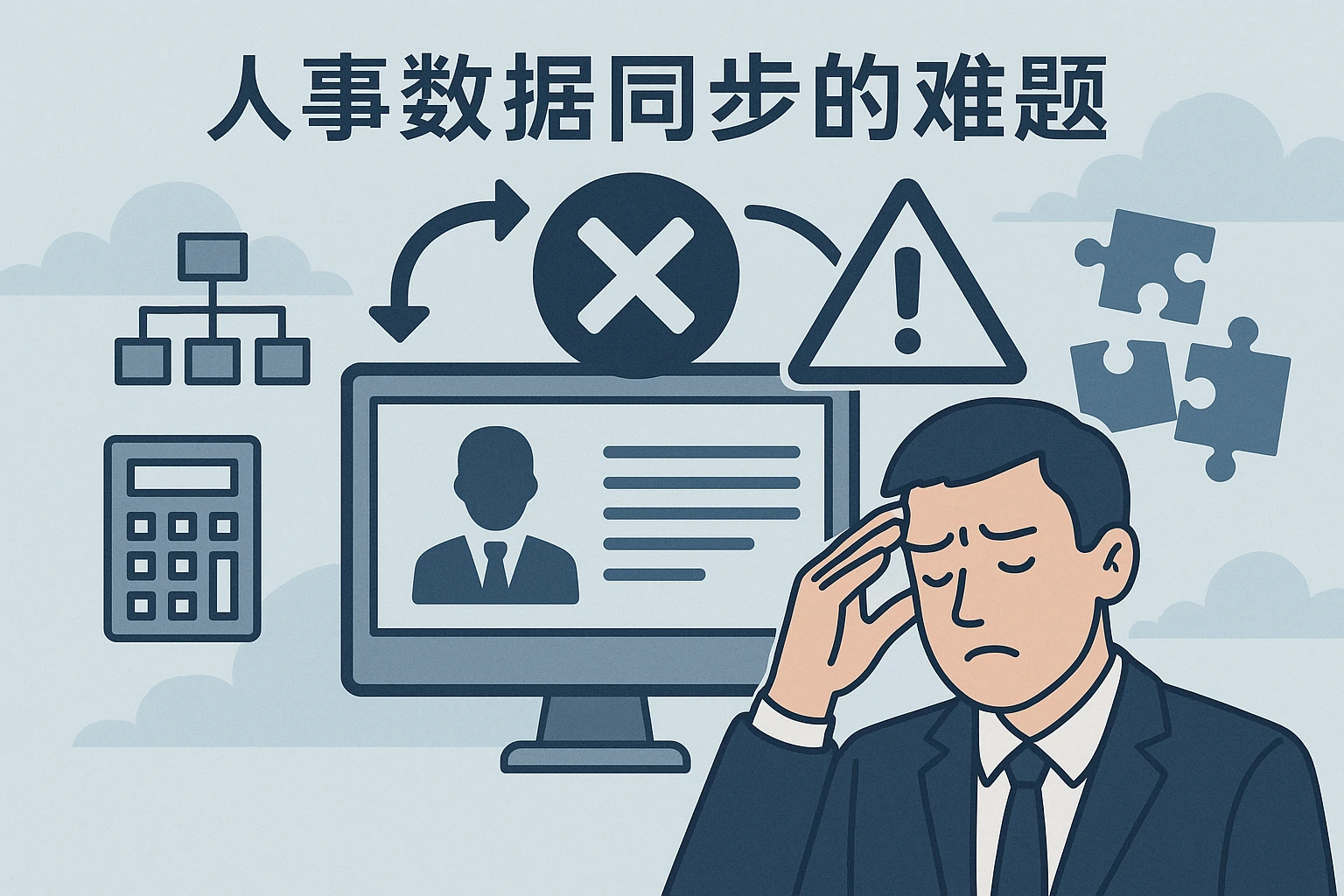 人事数据同步的难题