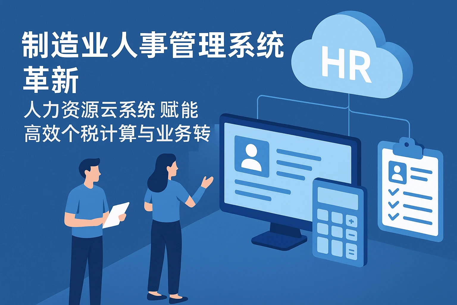制造业人事管理系统革新：人力资源云系统赋能高效个税计算与业务转型