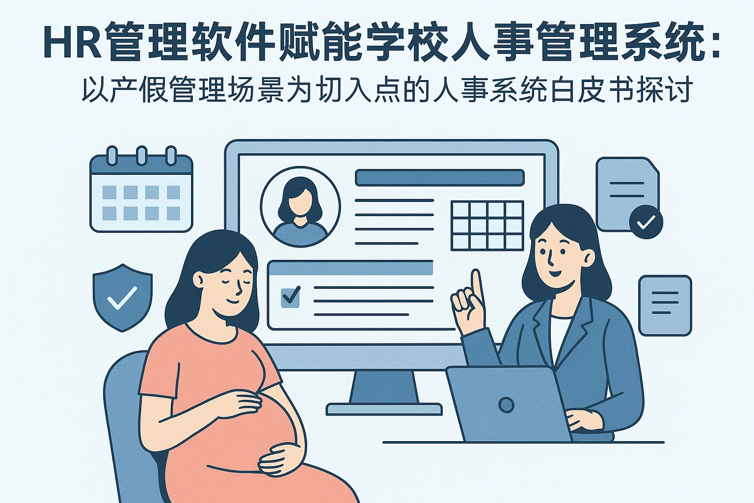 HR管理软件赋能学校人事管理系统：以产假管理场景为切入点的人事系统白皮书探讨