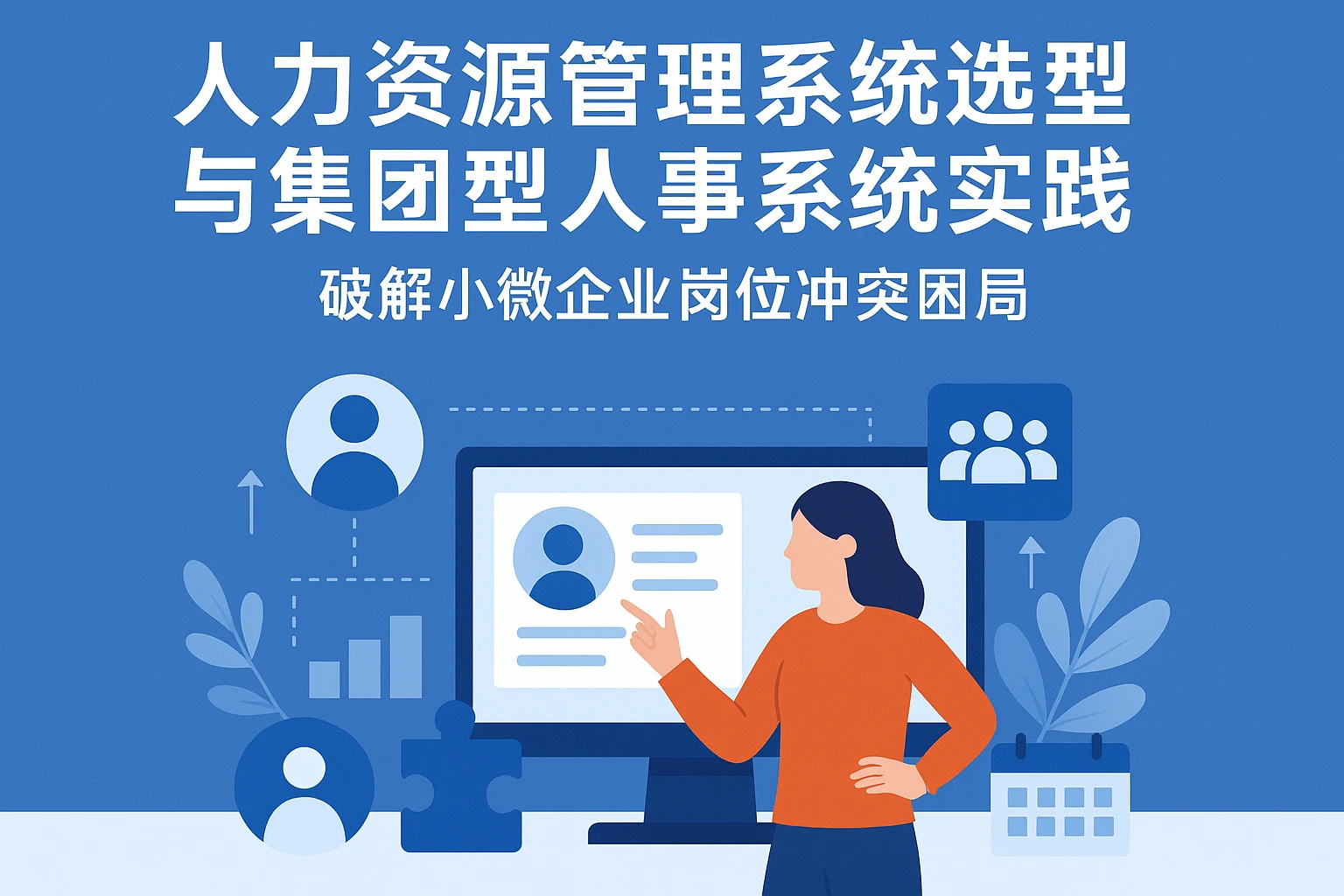 人力资源管理系统选型与集团型人事系统实践：破解小微企业岗位冲突困局