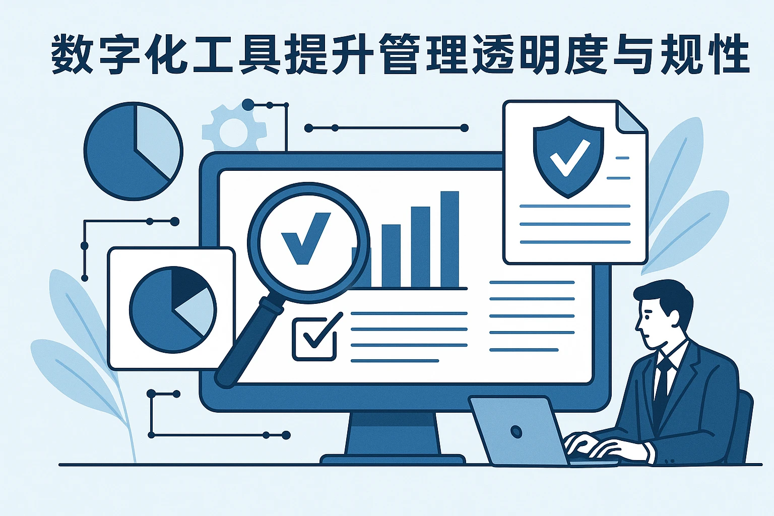 数字化工具提升管理透明度与合规性