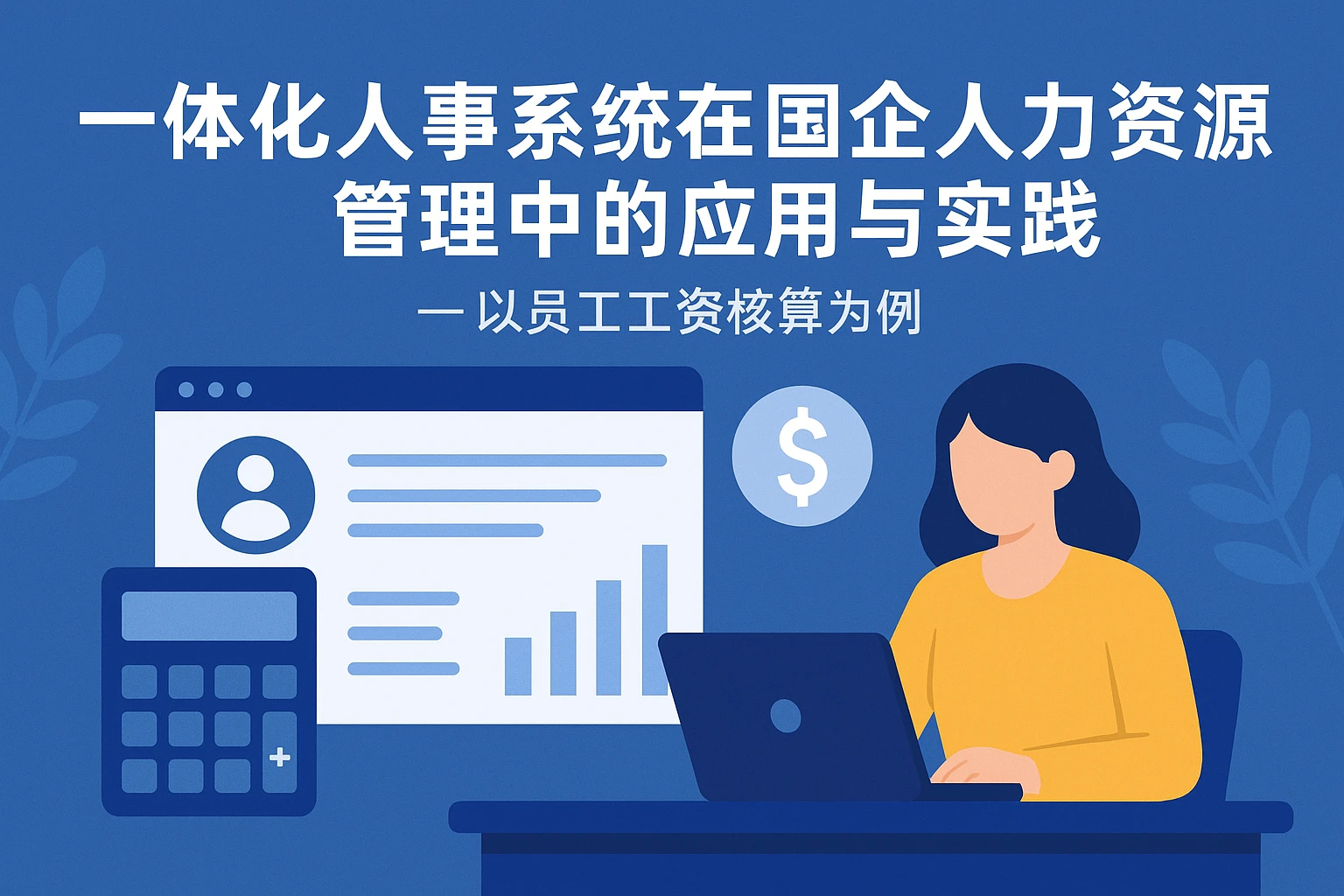 一体化人事系统在国企人力资源管理中的应用与实践——以员工工资核算为例