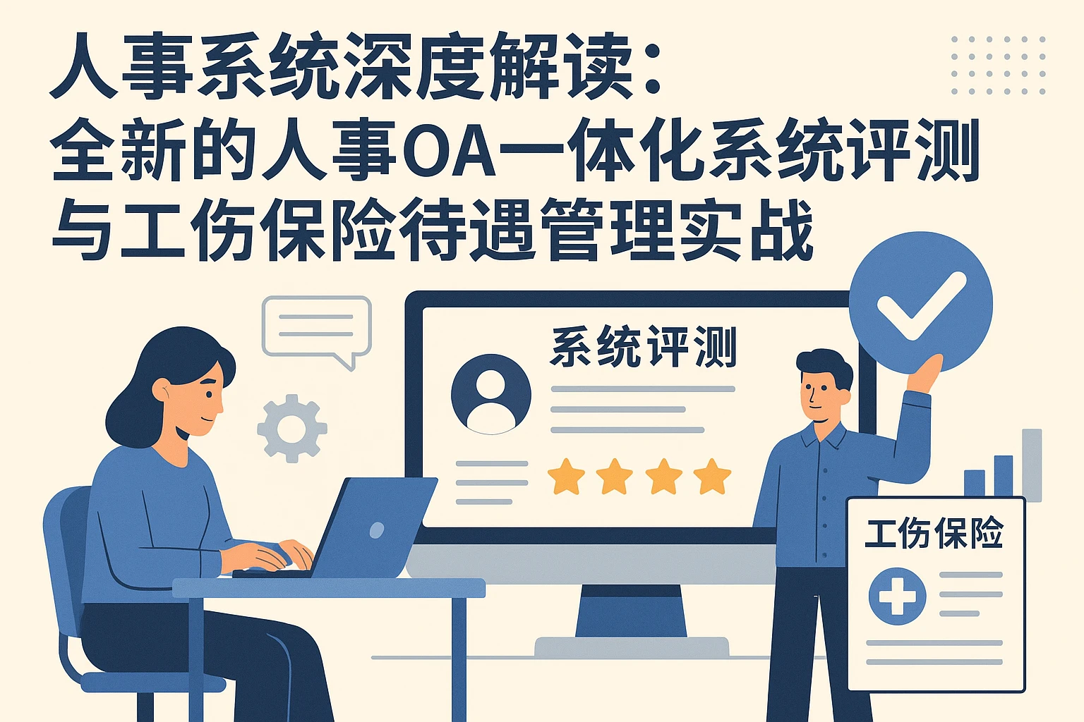 人事系统深度解读：全新的人事OA一体化系统评测与工伤保险待遇管理实战