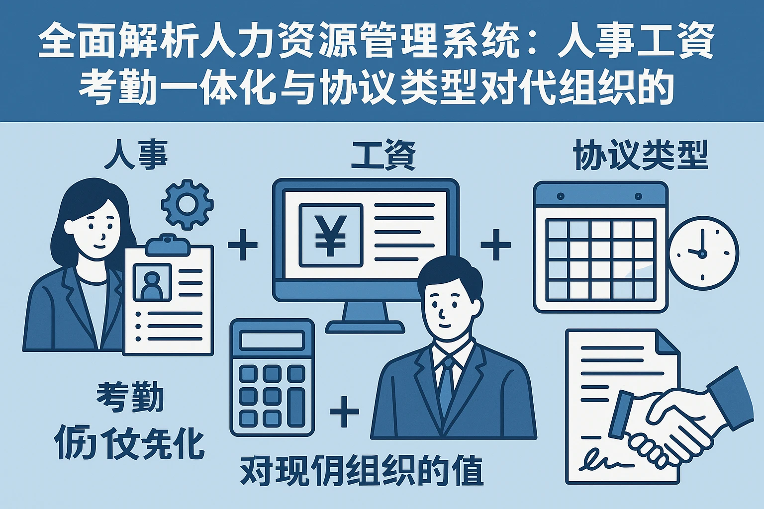 全面解析人力资源管理系统：人事工资考勤一体化与协议类型对现代组织的价值